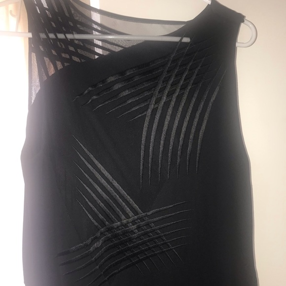 Halston Heritage Asymmetric dress with open back - Picture 4 of 4